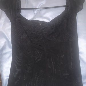 Off the shoulder Bebe top